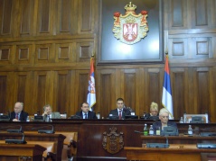 1 November 2012 Fourth Sitting of the Second Regular Session of the National Assembly of the Republic of Serbia in 2012 